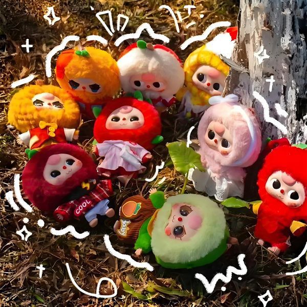 BABY THREE PROFESSIONAL DREAMER PLUSH KEYCHAIN BLIND BOX