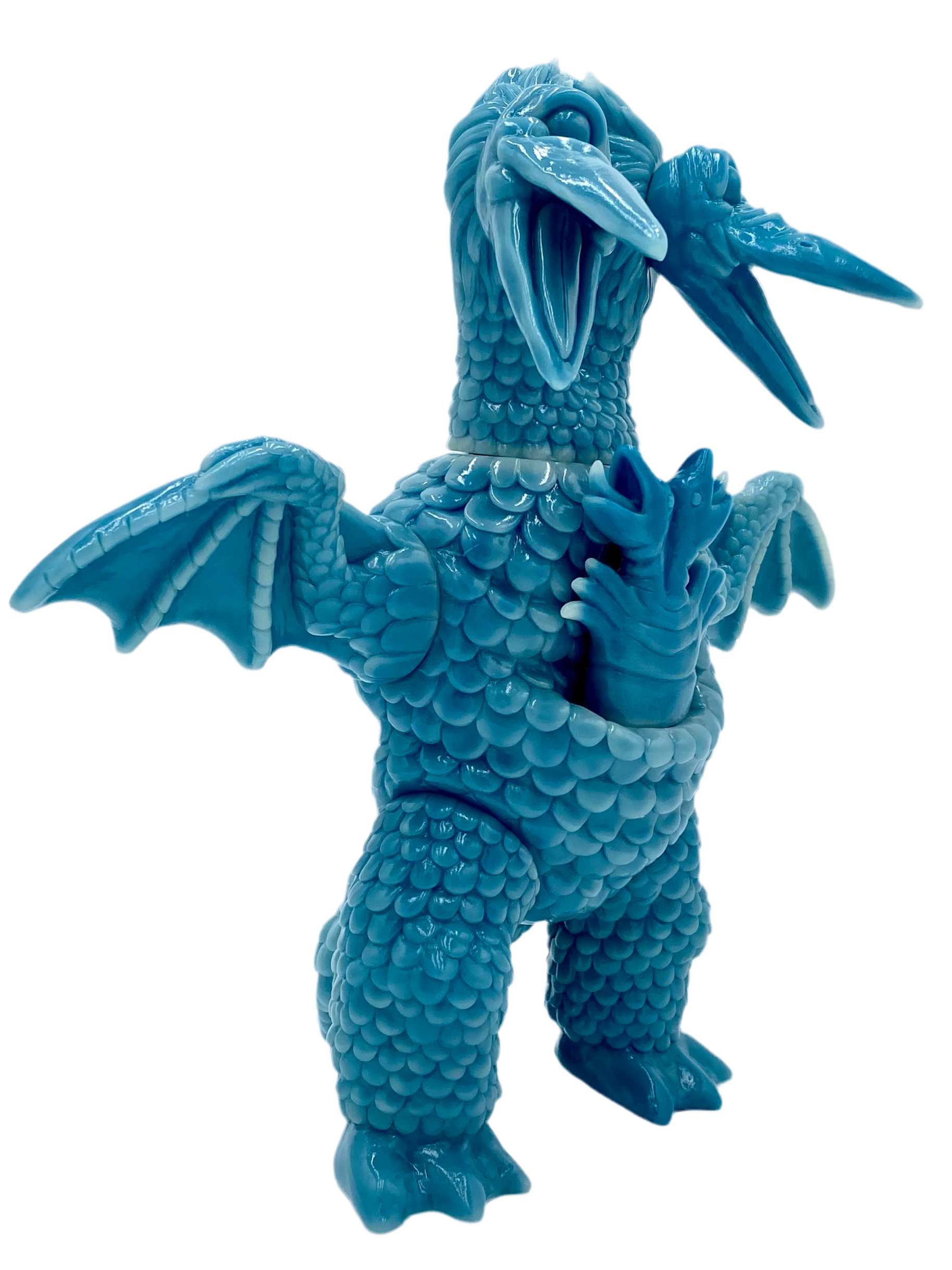 Dragodactyl Blue/White marble blank figure