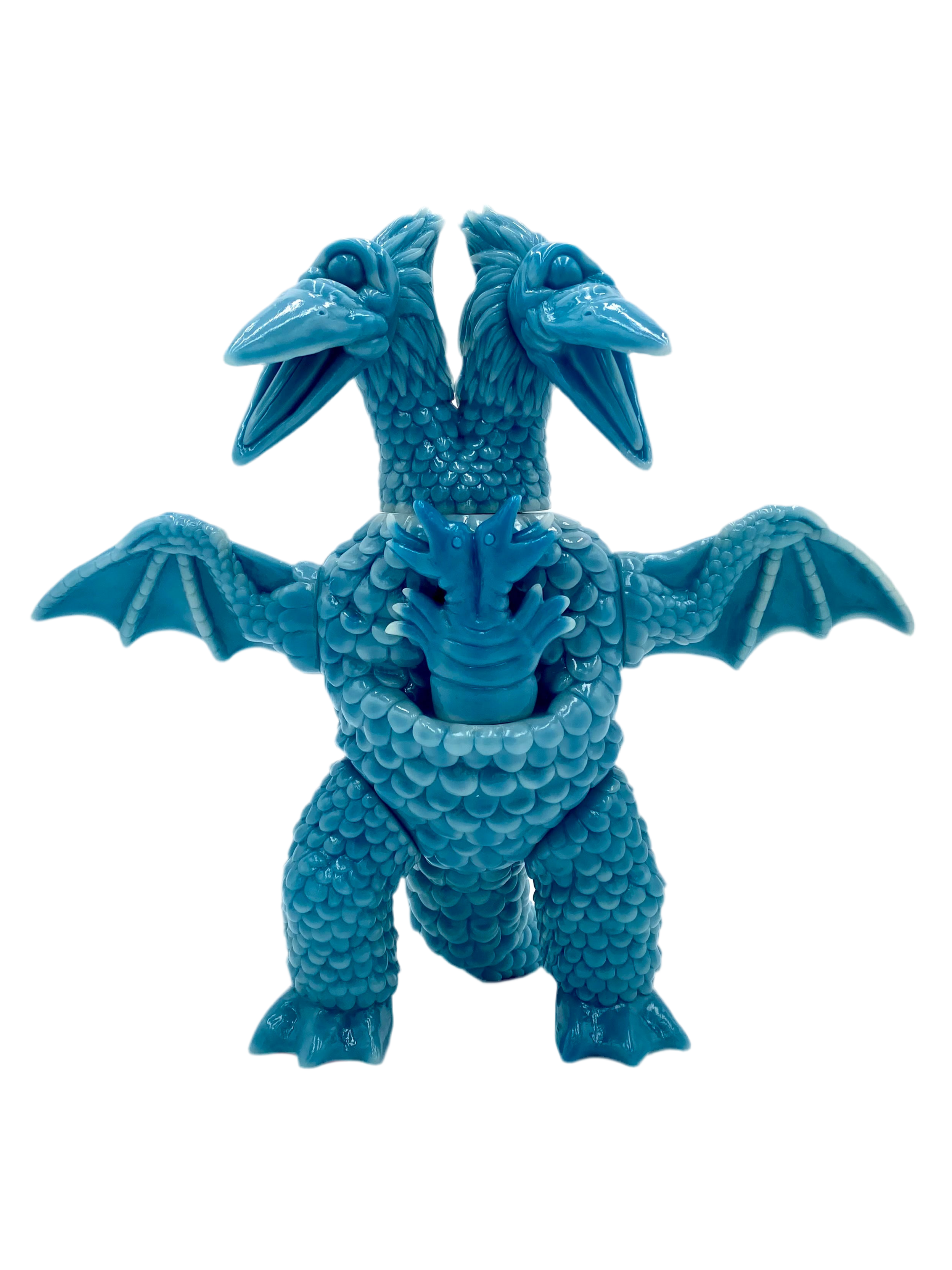 Dragodactyl Blue/White marble blank figure