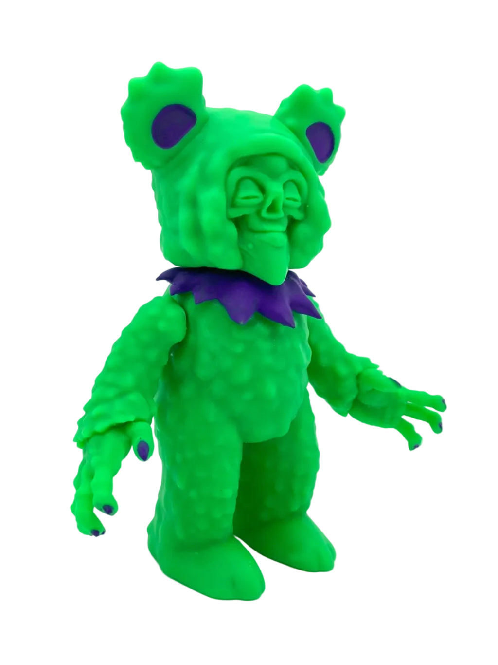 Grateful Death Bear / Neon Lime
