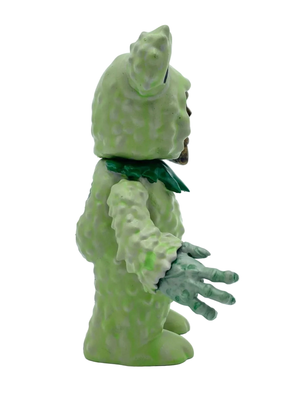 Grateful Death Bear / Large Green on Gold