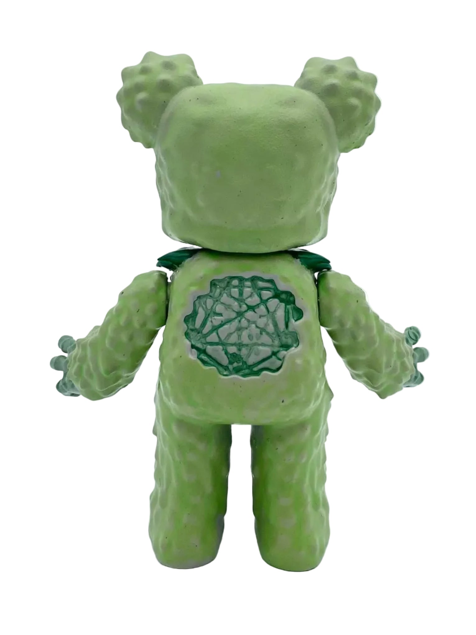 Grateful Death Bear / Medium Green on Green