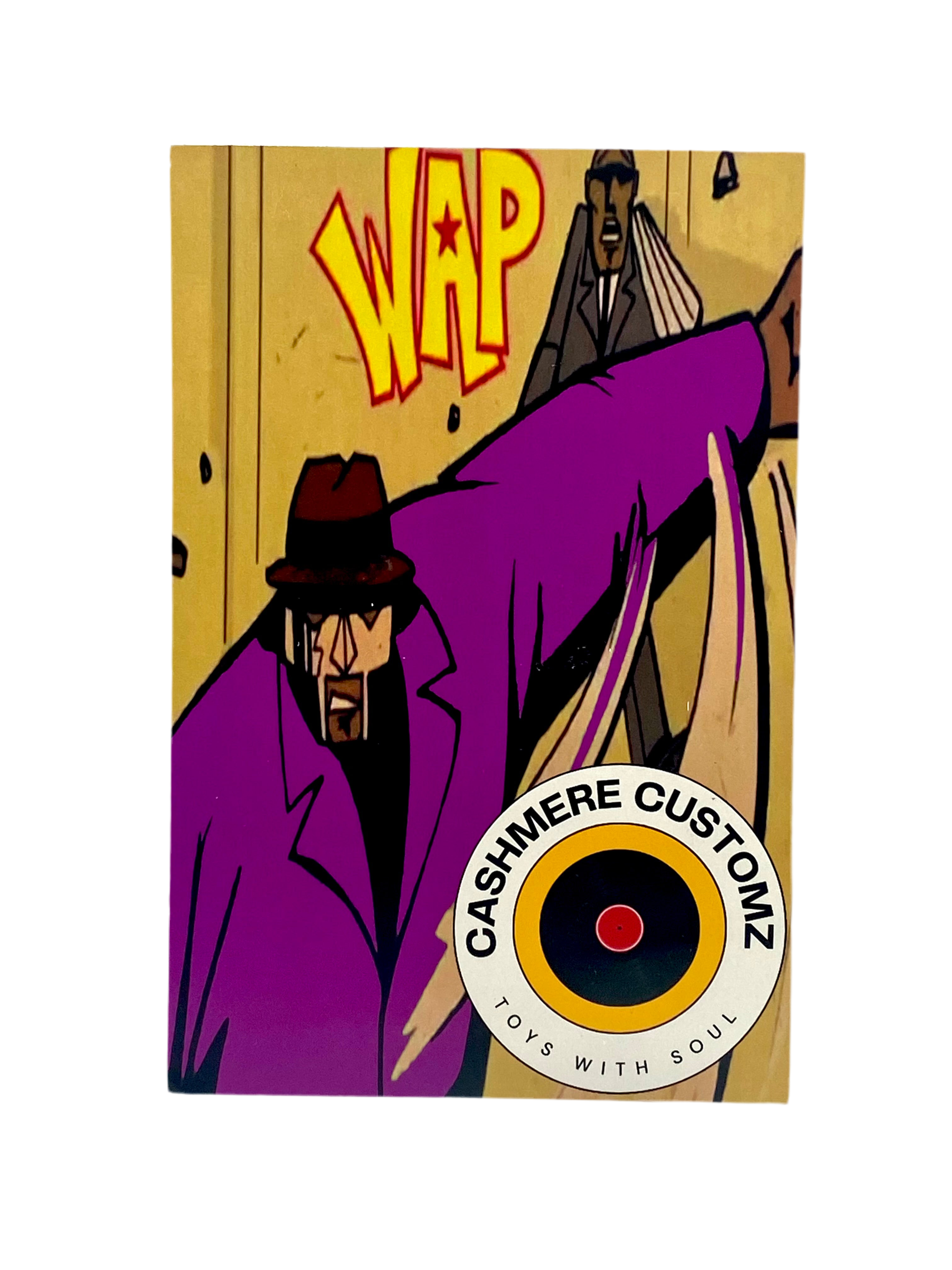 ALL CAPS MF DOOM FIGURE Purp Coat