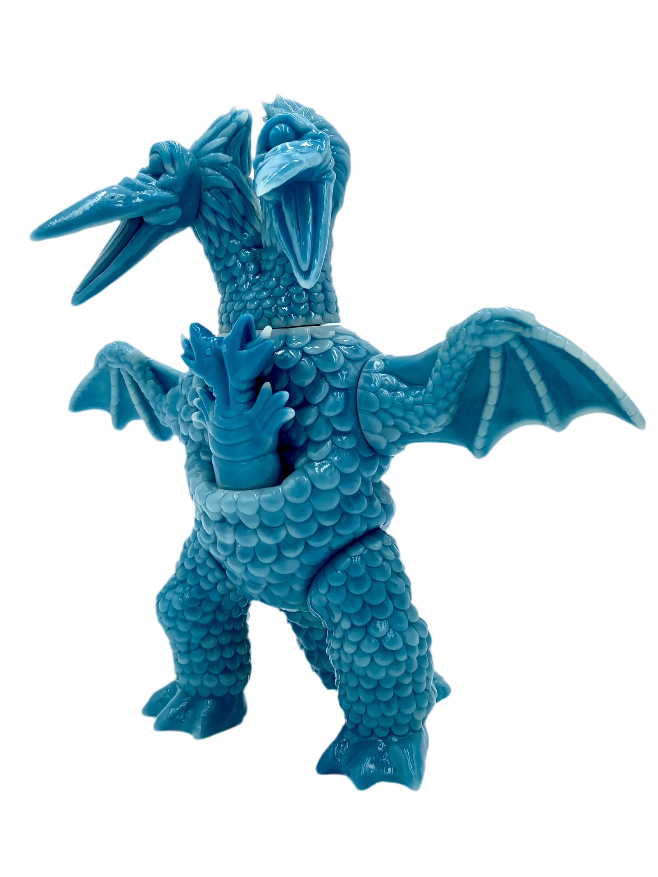 Dragodactyl Blue/White marble blank figure