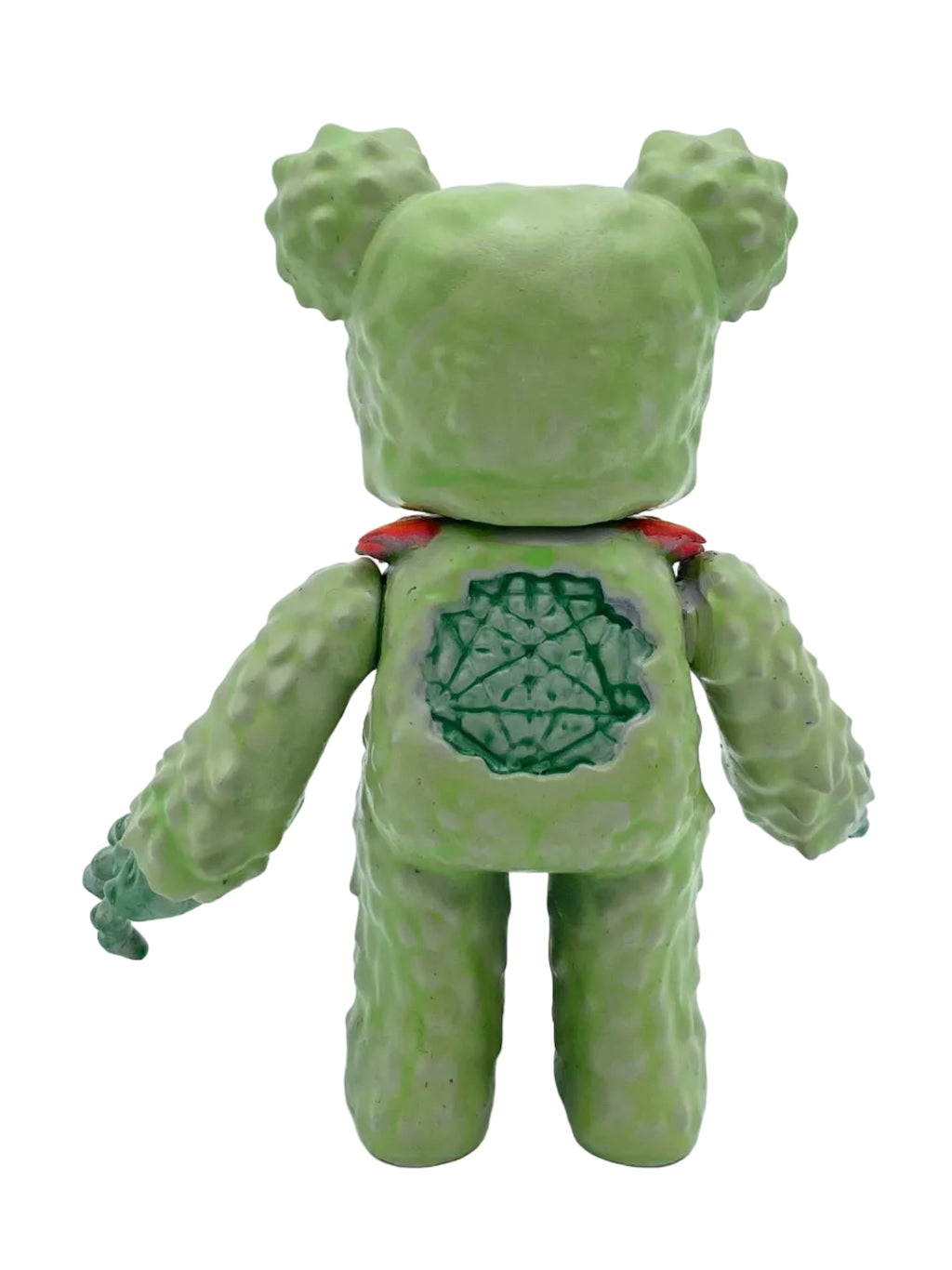 Grateful Death Bear / Medium Green & Orange