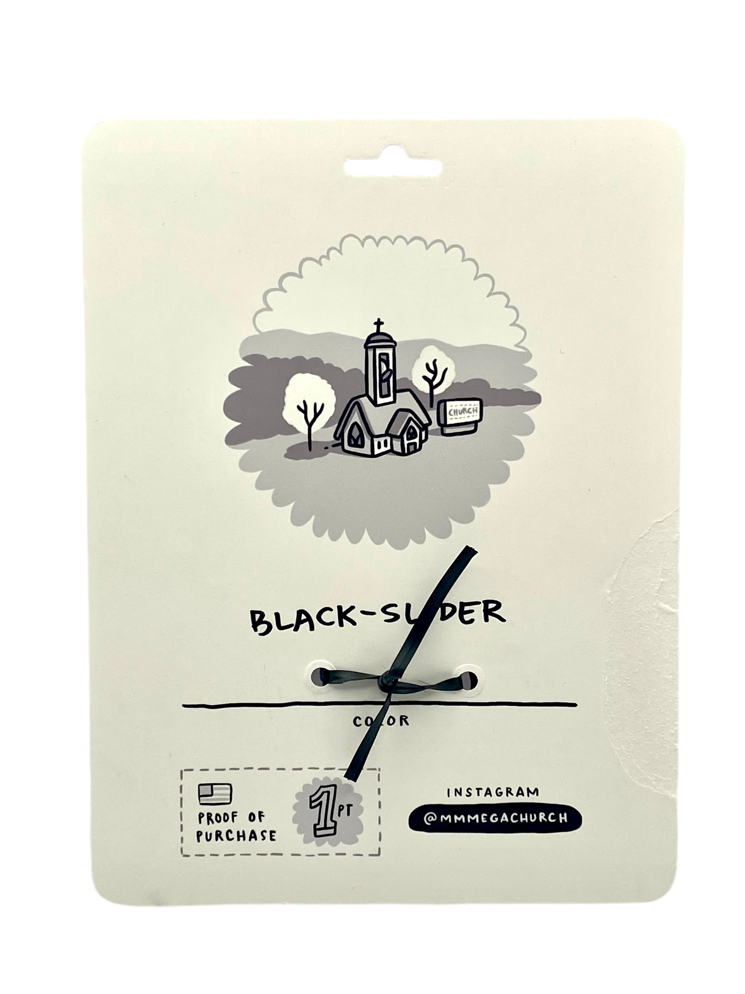 Mmmega Church Carded Figure / Black-Slider