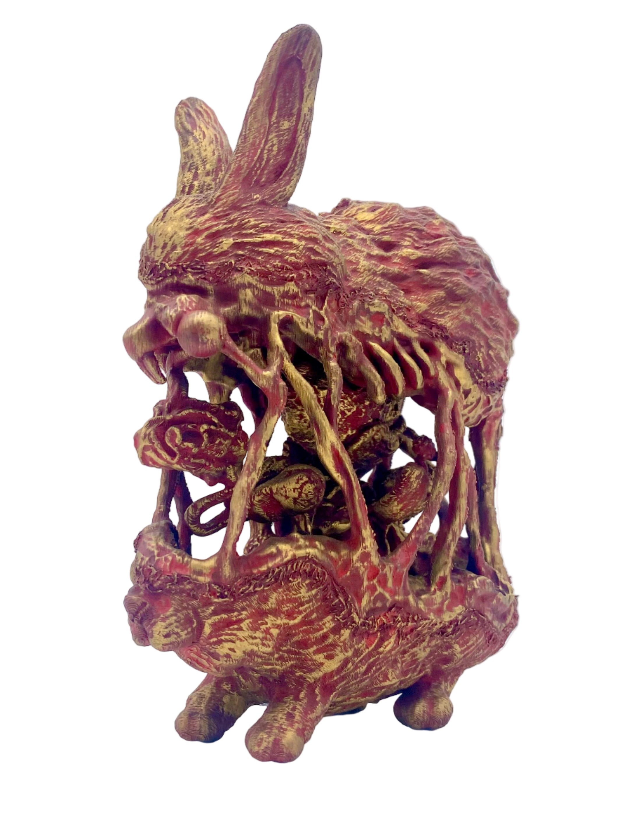 Bunny Guts / Red Gold Patina