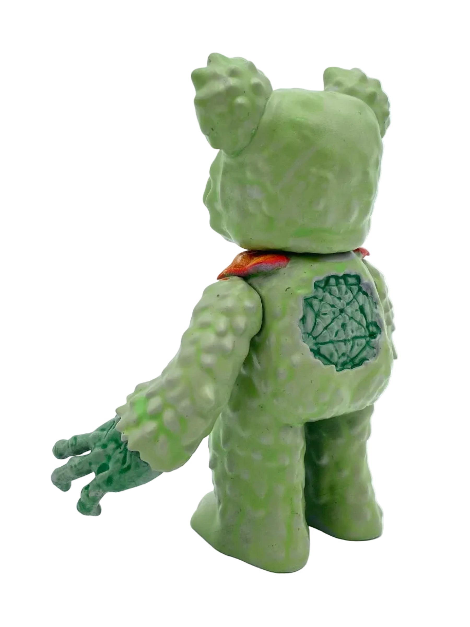 Grateful Death Bear / Medium Green & Orange