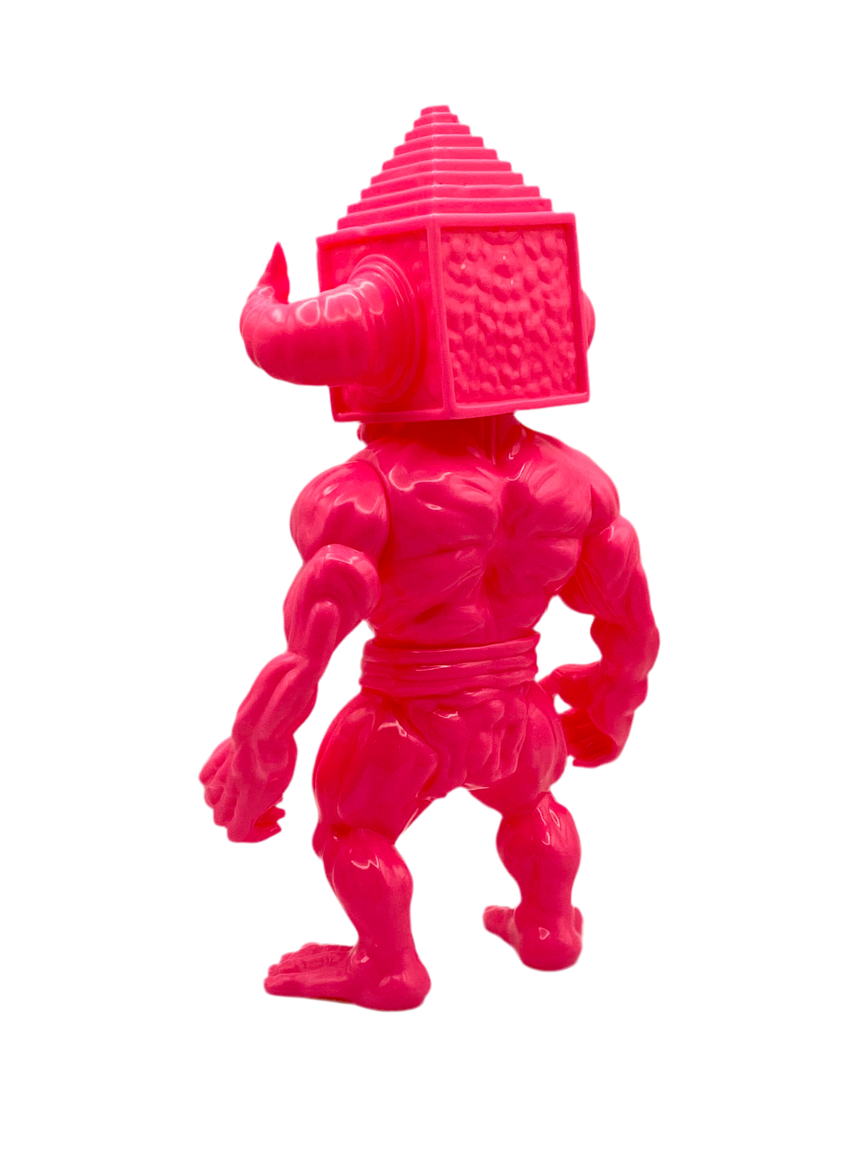 Cube Head / PINK BLANK