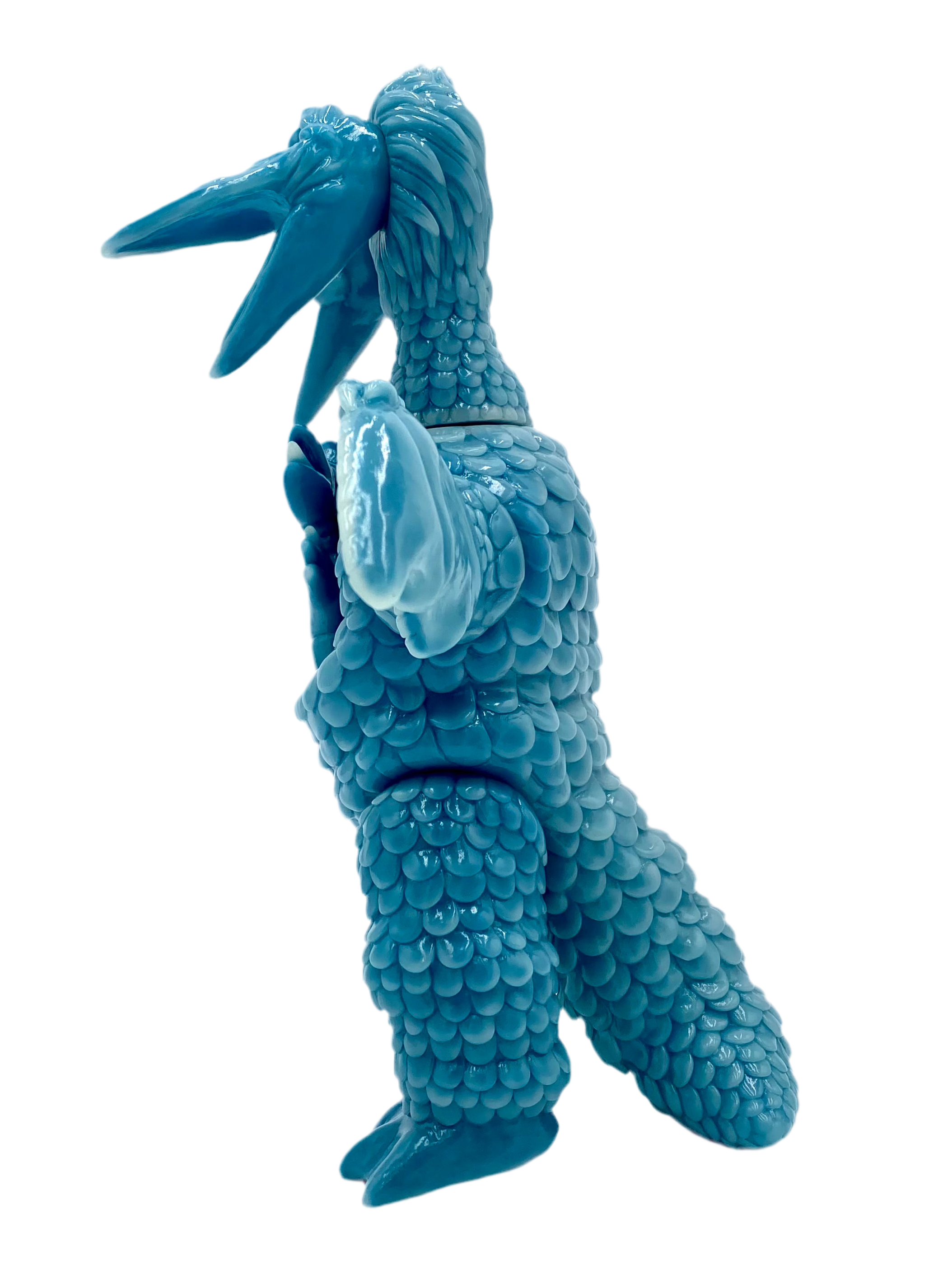 Dragodactyl Blue/White marble blank figure