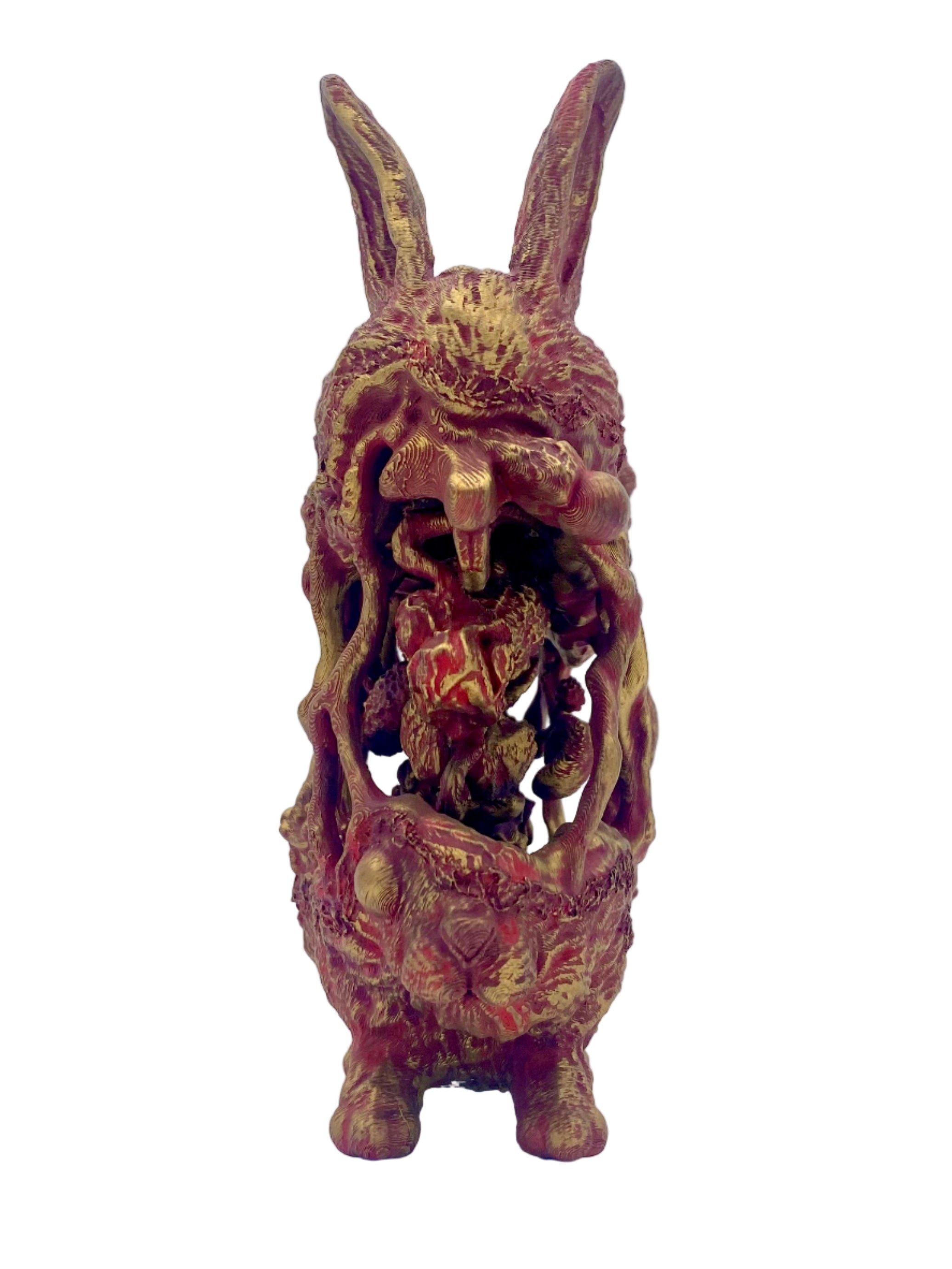 Bunny Guts / Red Gold Patina