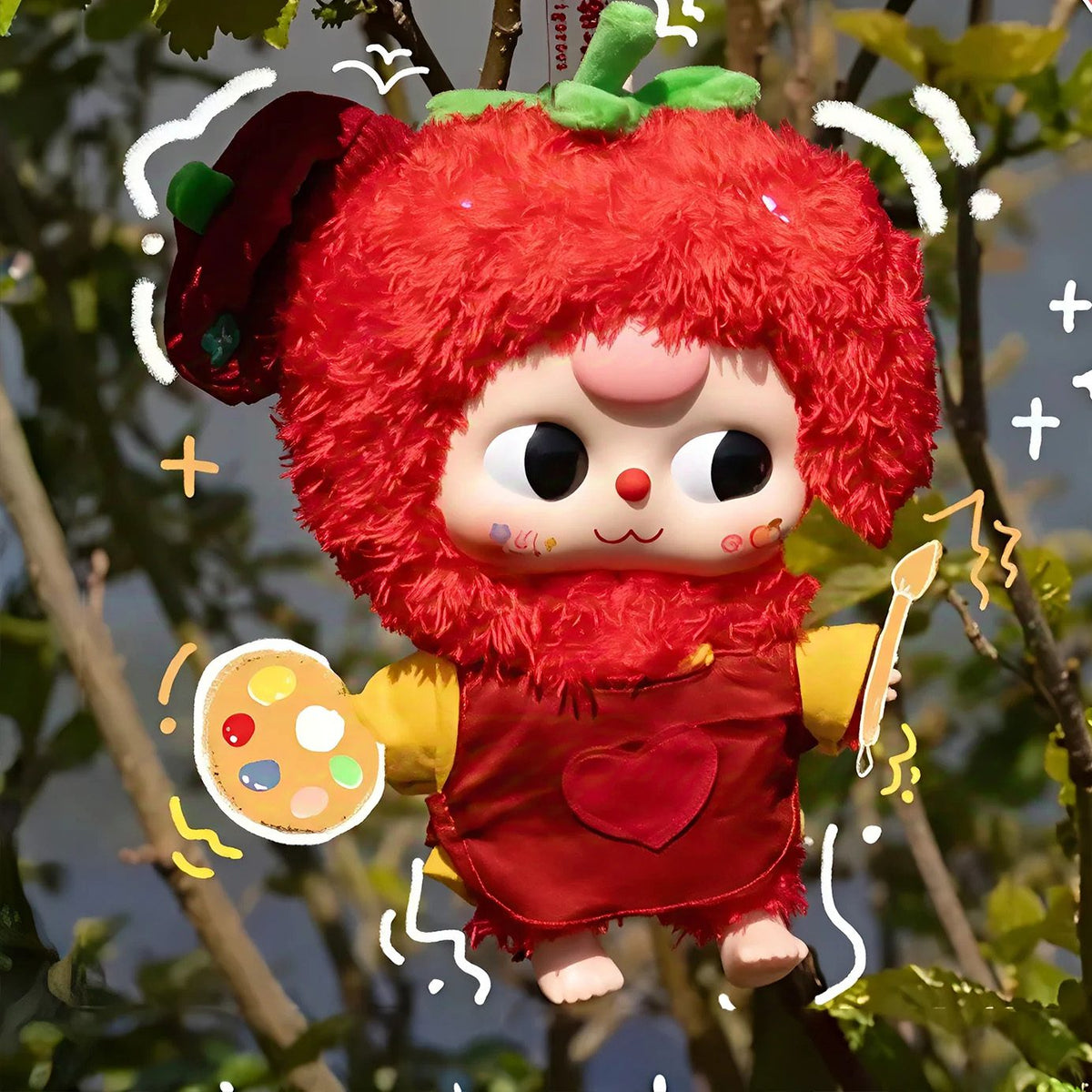 BABY THREE PROFESSIONAL DREAMER PLUSH KEYCHAIN BLIND BOX
