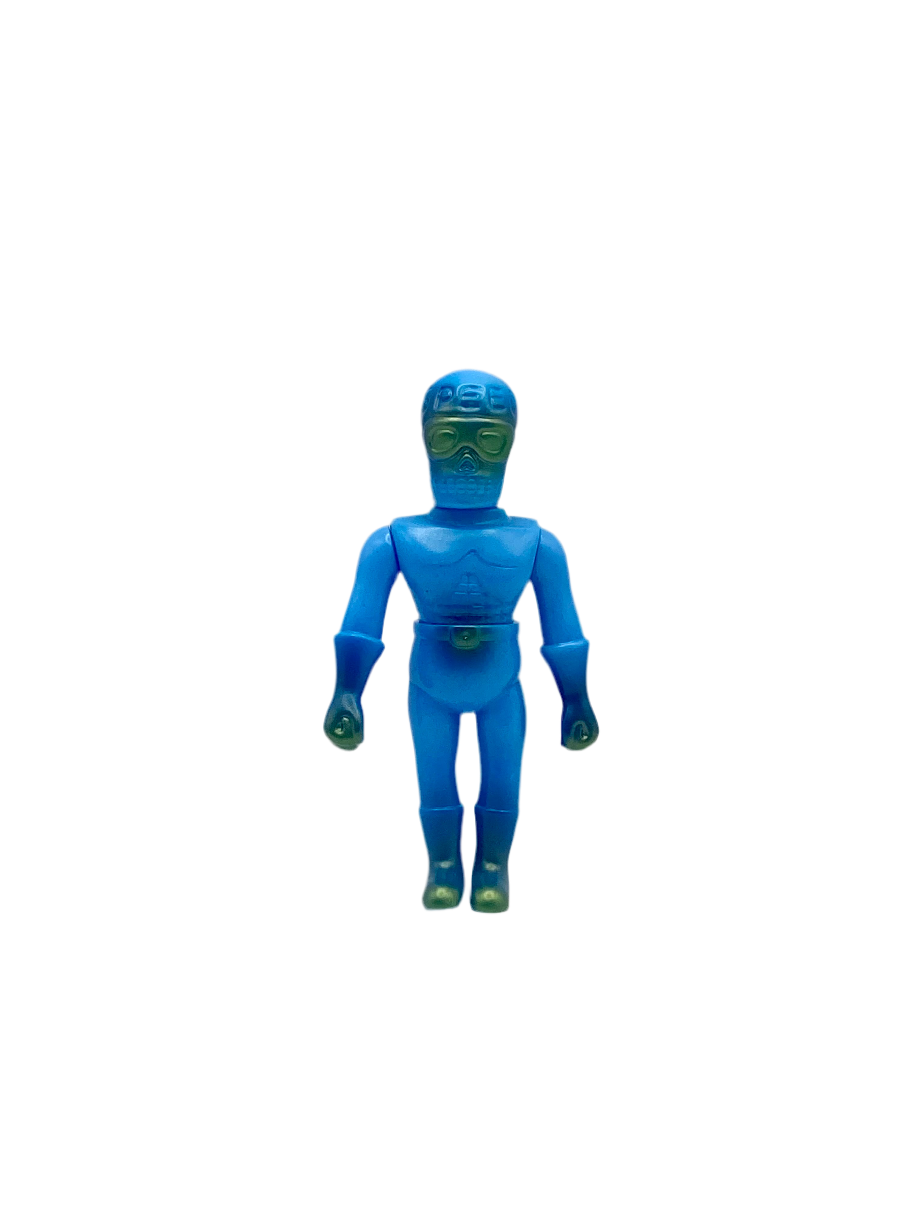 Blue Speedskull Vinyl Fig Painted 1/1