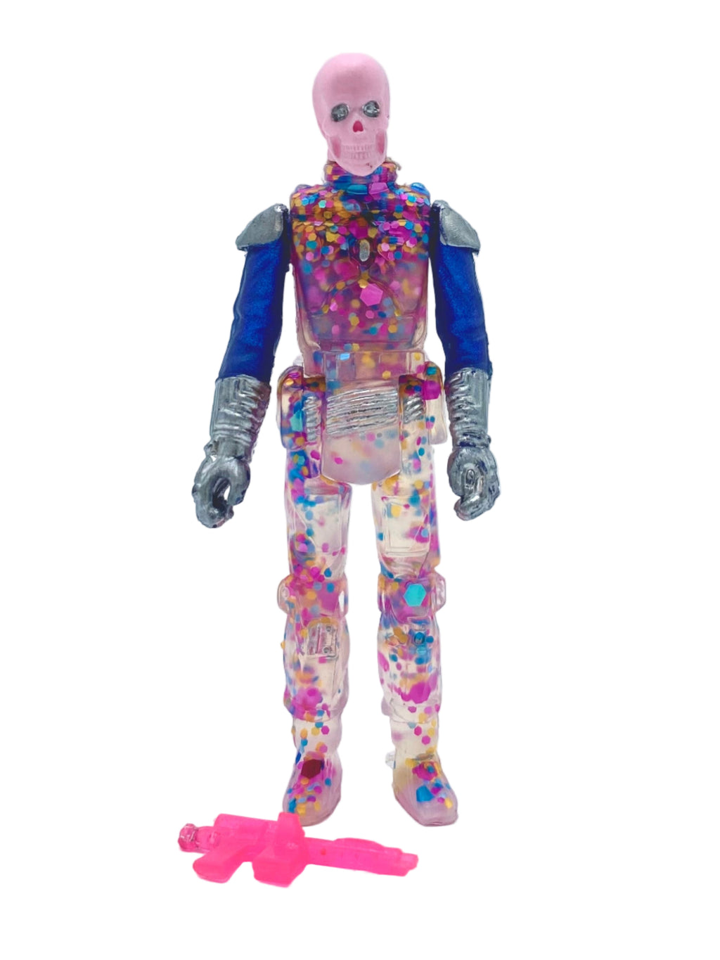 Gannon Superboof / Pearlescent Blue, Pink, Chrome