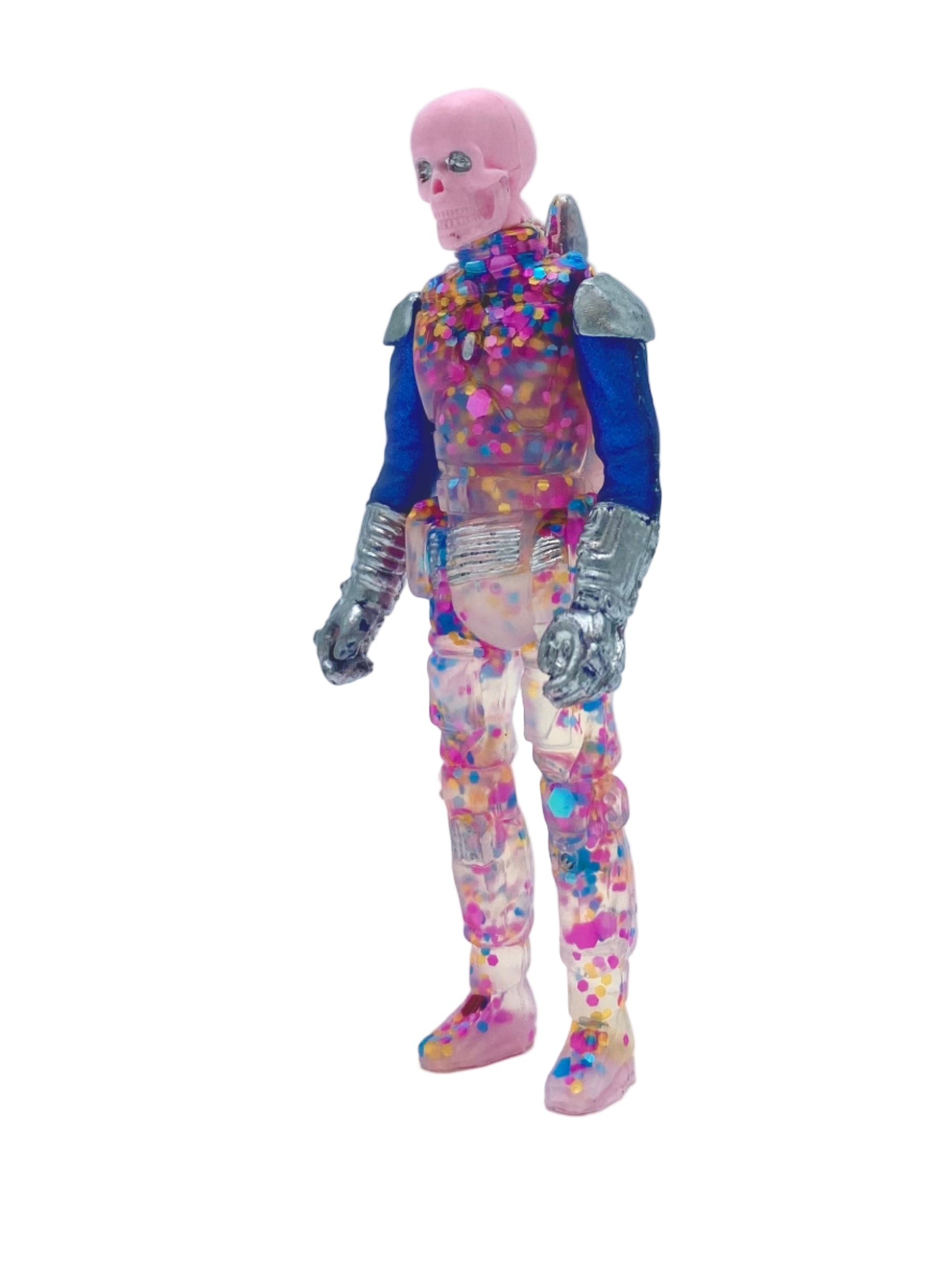 Gannon Superboof / Pearlescent Blue, Pink, Chrome