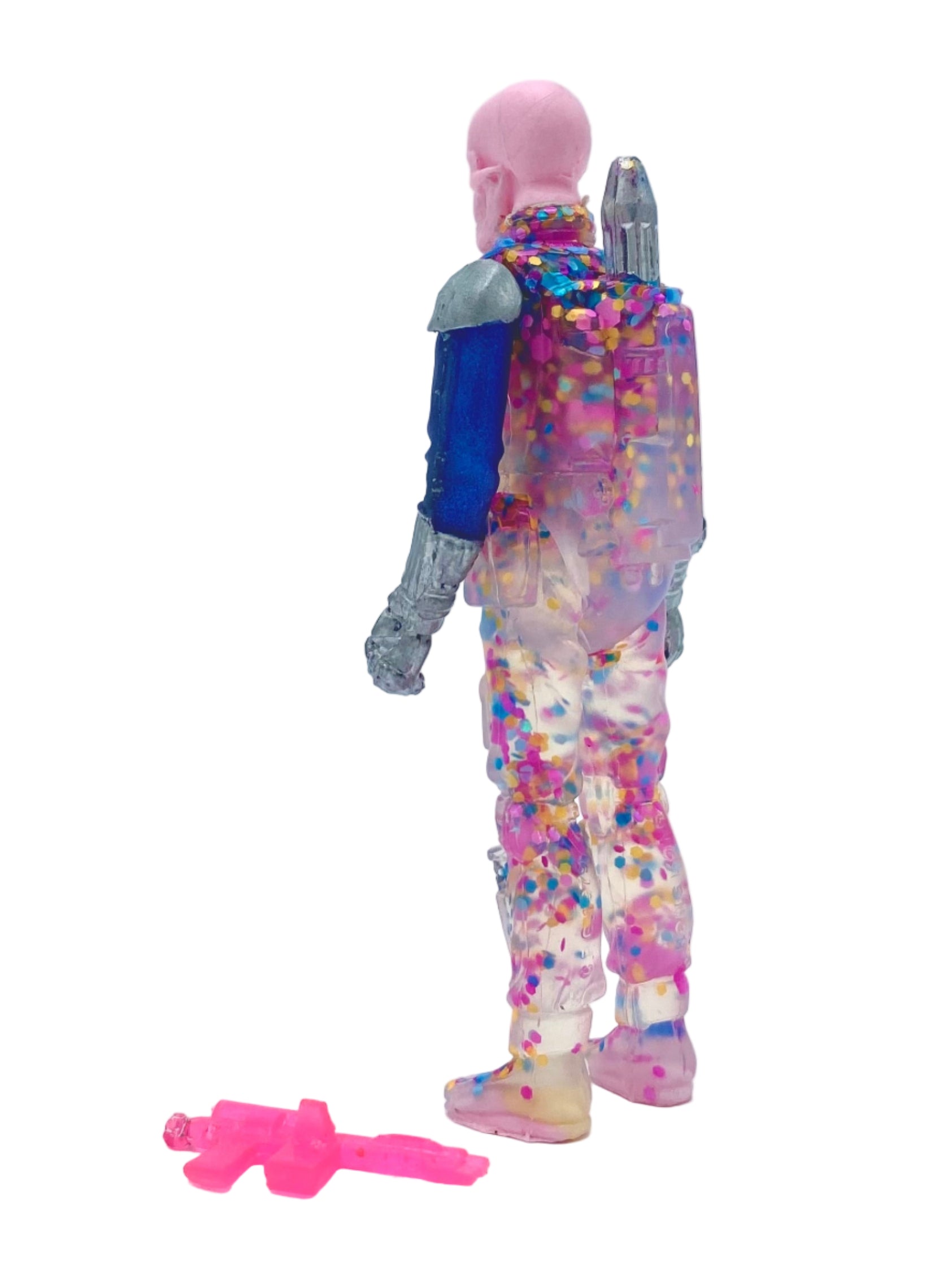 Gannon Superboof / Pearlescent Blue, Pink, Chrome