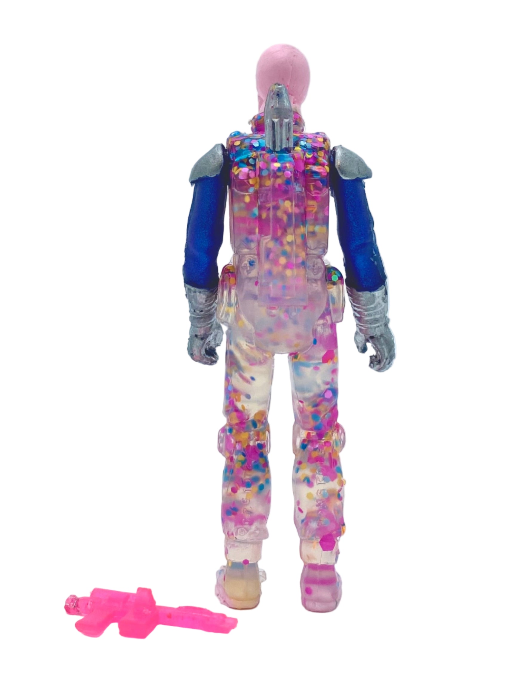 Gannon Superboof / Pearlescent Blue, Pink, Chrome