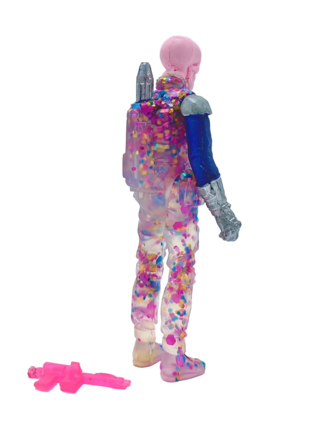 Gannon Superboof / Pearlescent Blue, Pink, Chrome