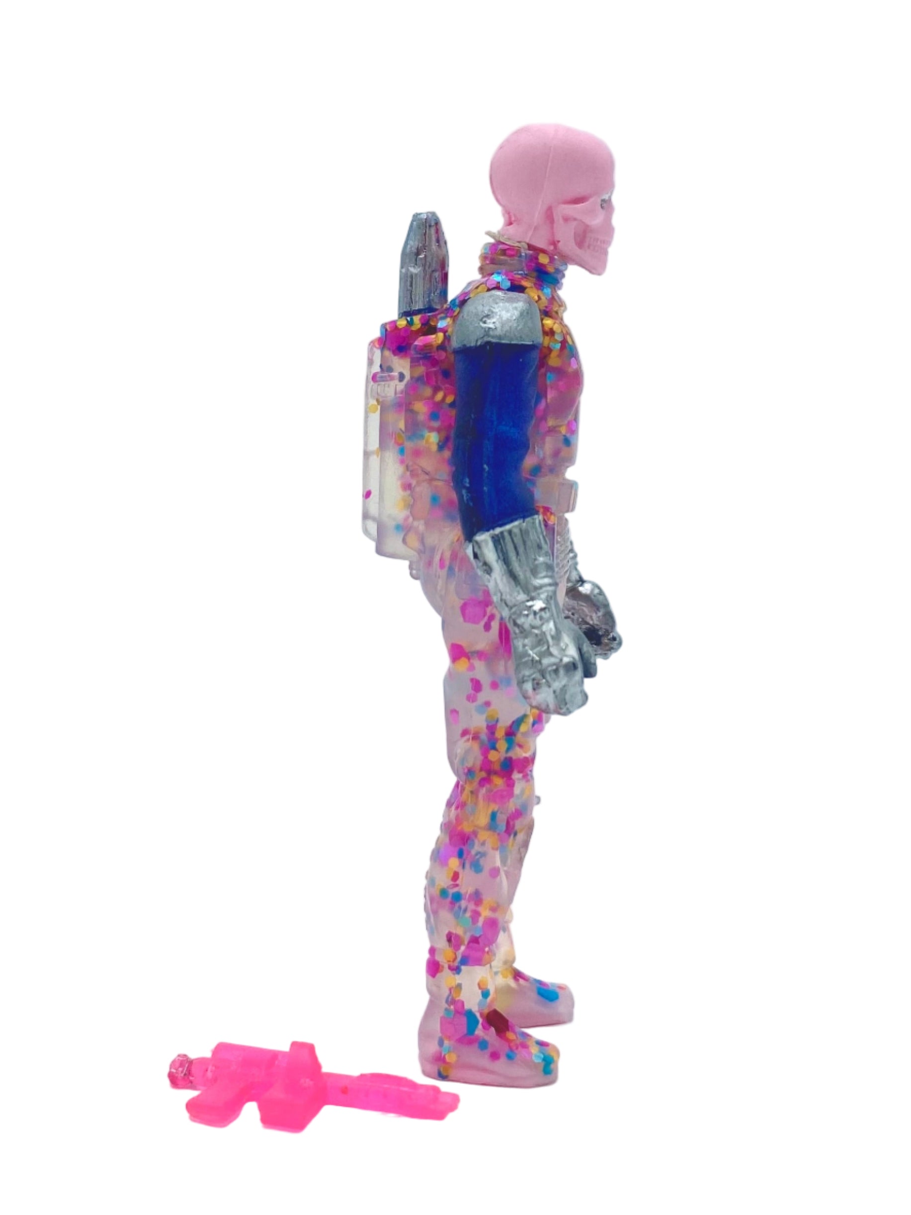 Gannon Superboof / Pearlescent Blue, Pink, Chrome