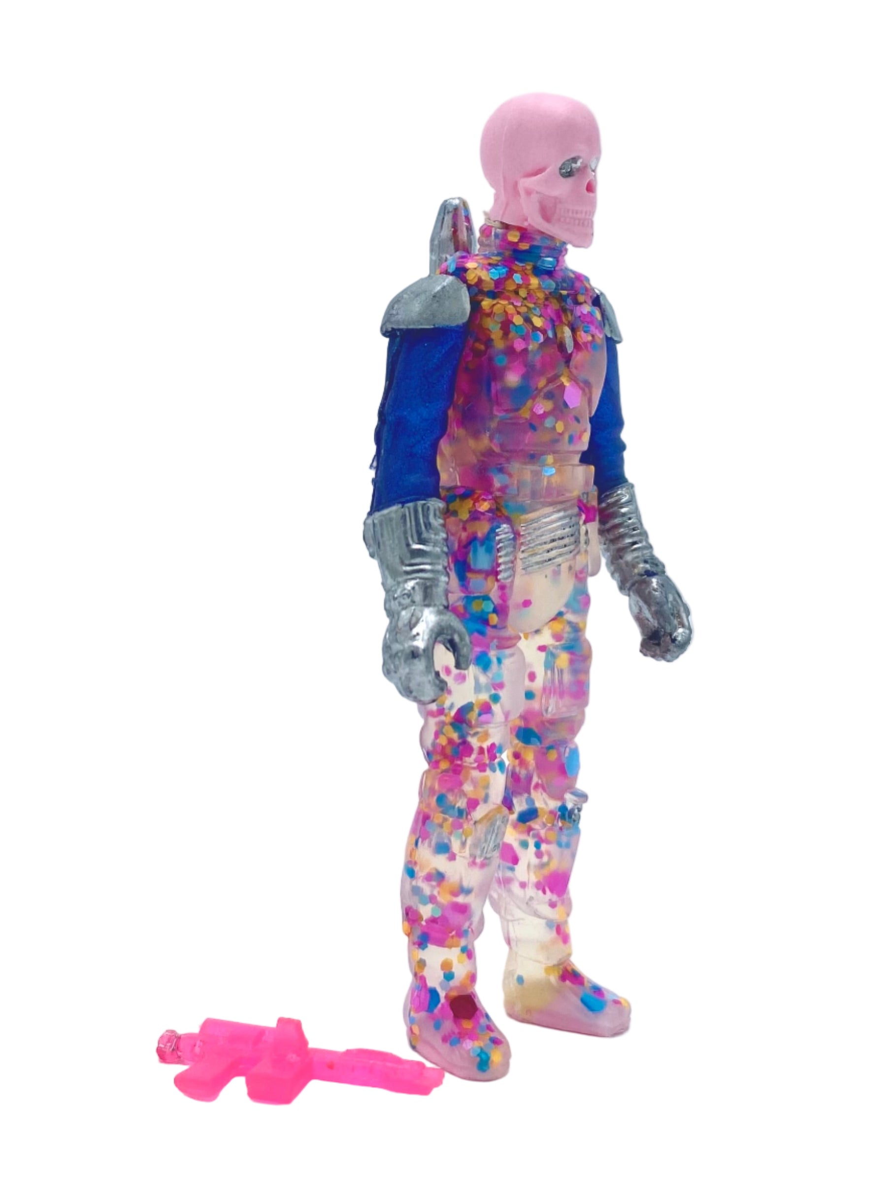 Gannon Superboof / Pearlescent Blue, Pink, Chrome