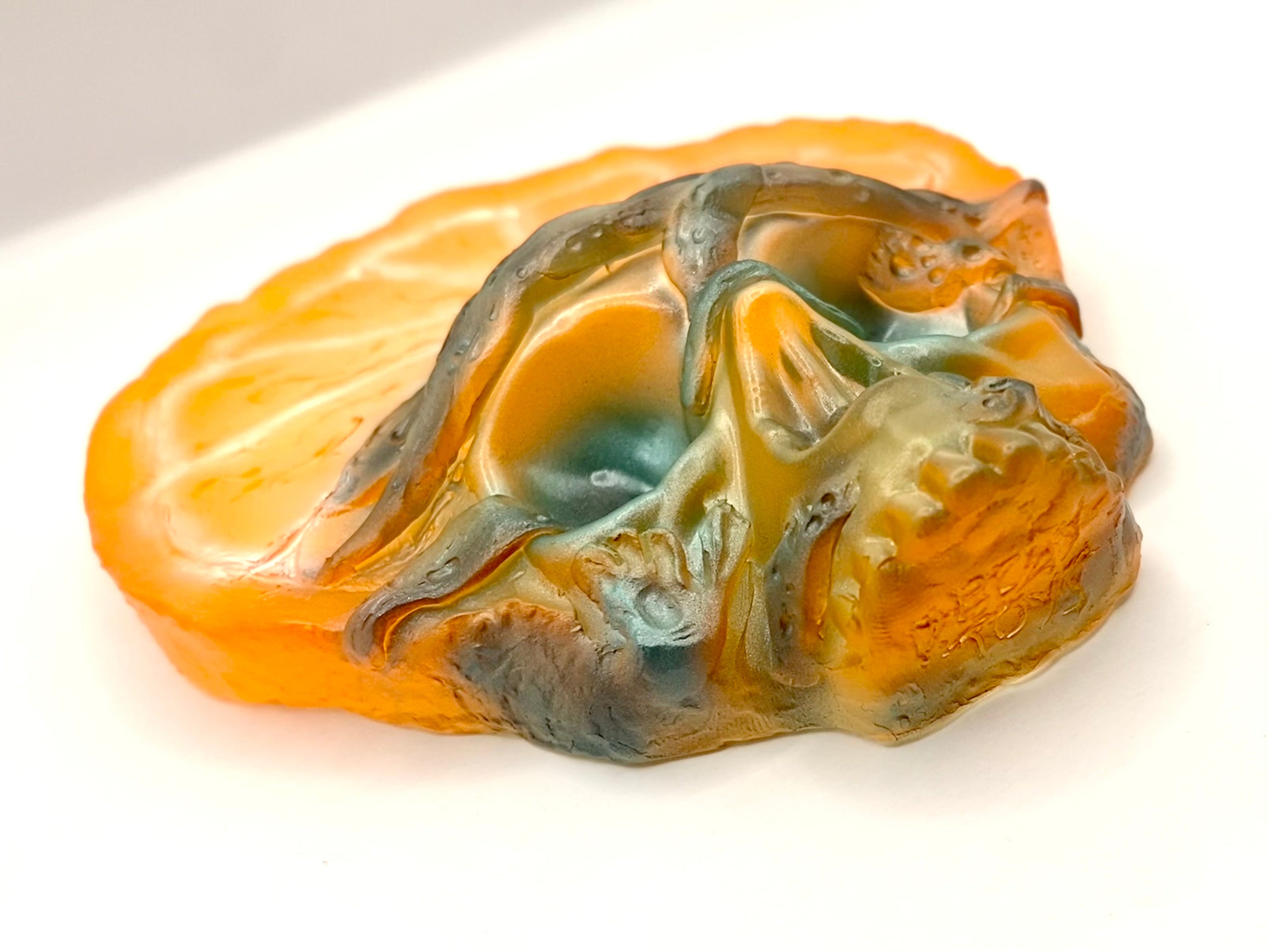 Limon Skull - ORANGE/BLUE