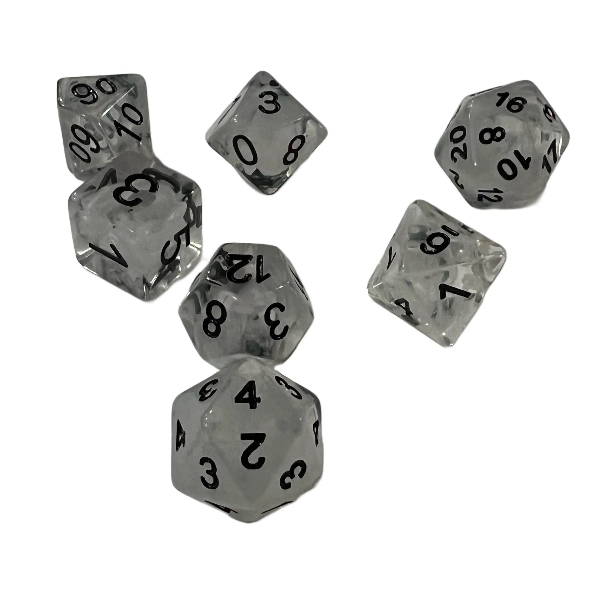 D420 Dice - Smoke