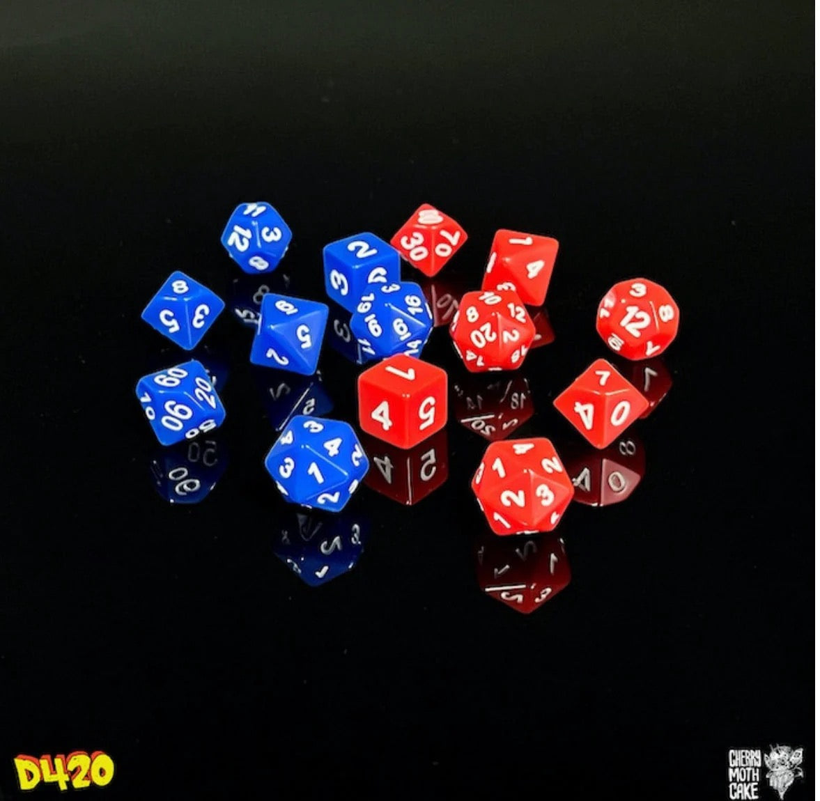 D420 Dice - Blue