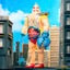 Supersize Krang Android Figure