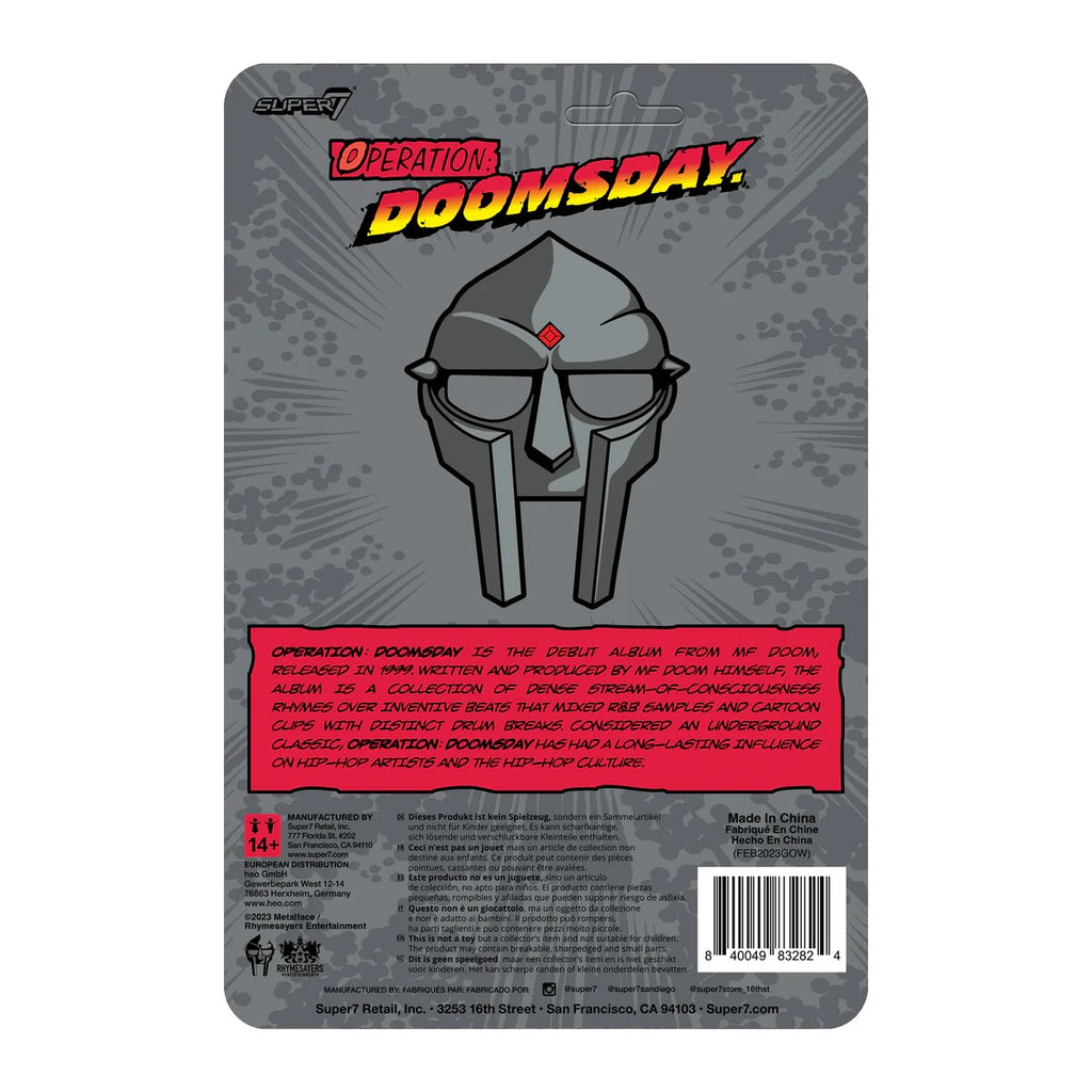 MF Doom ReAction Figure