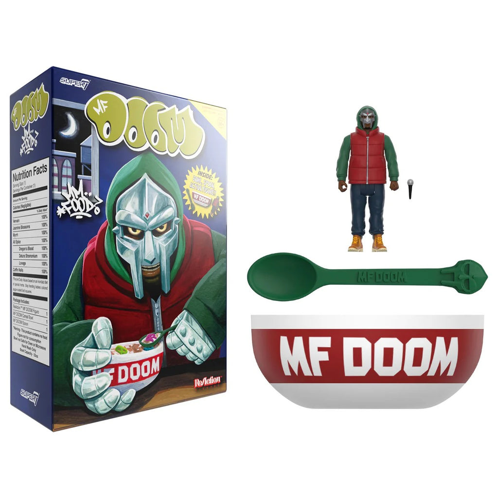 MF Doom Figure Cereal Set