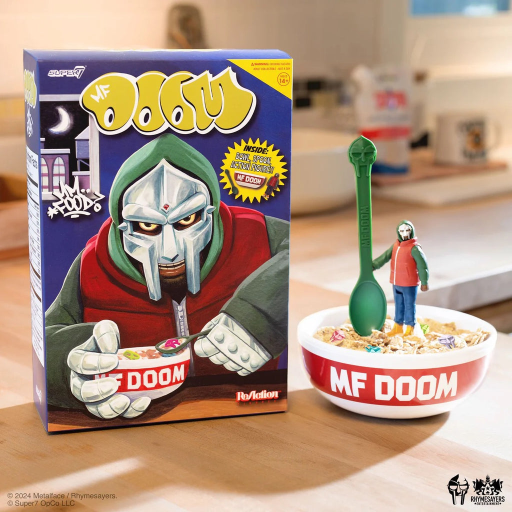 MF Doom Figure Cereal Set