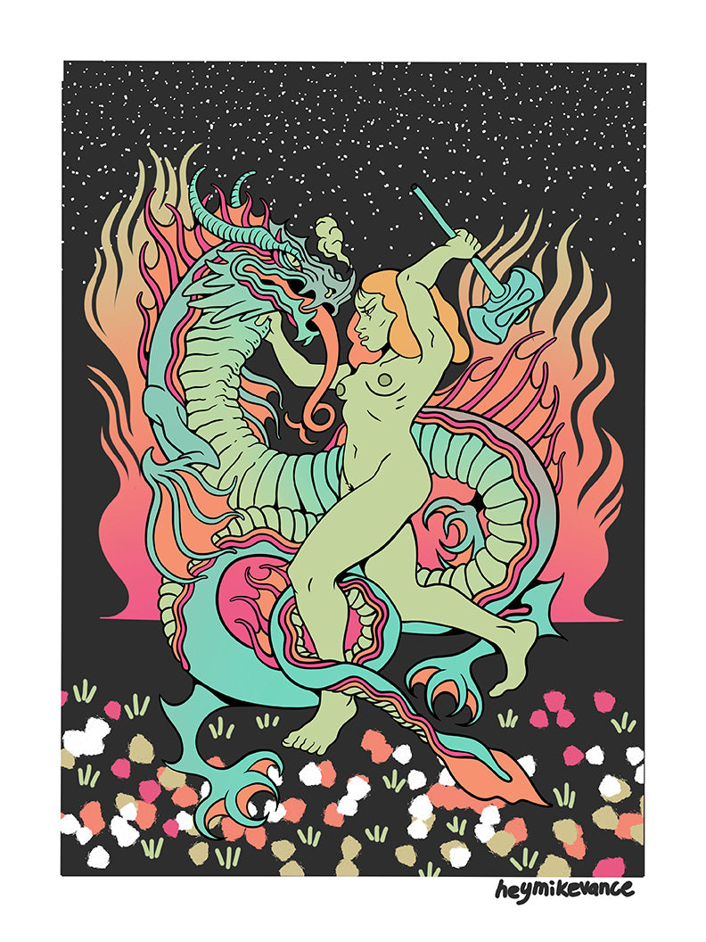 Slaying of the Ice Wyrm