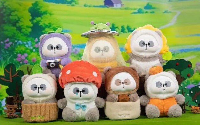 Mr Pa The Escaped Vegetables Vinyl Plush Pendant Blind Box