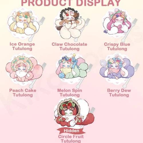 TUTULONG HONEY SWEETHEART DIARY SERIES PLUSH BLIND BOX