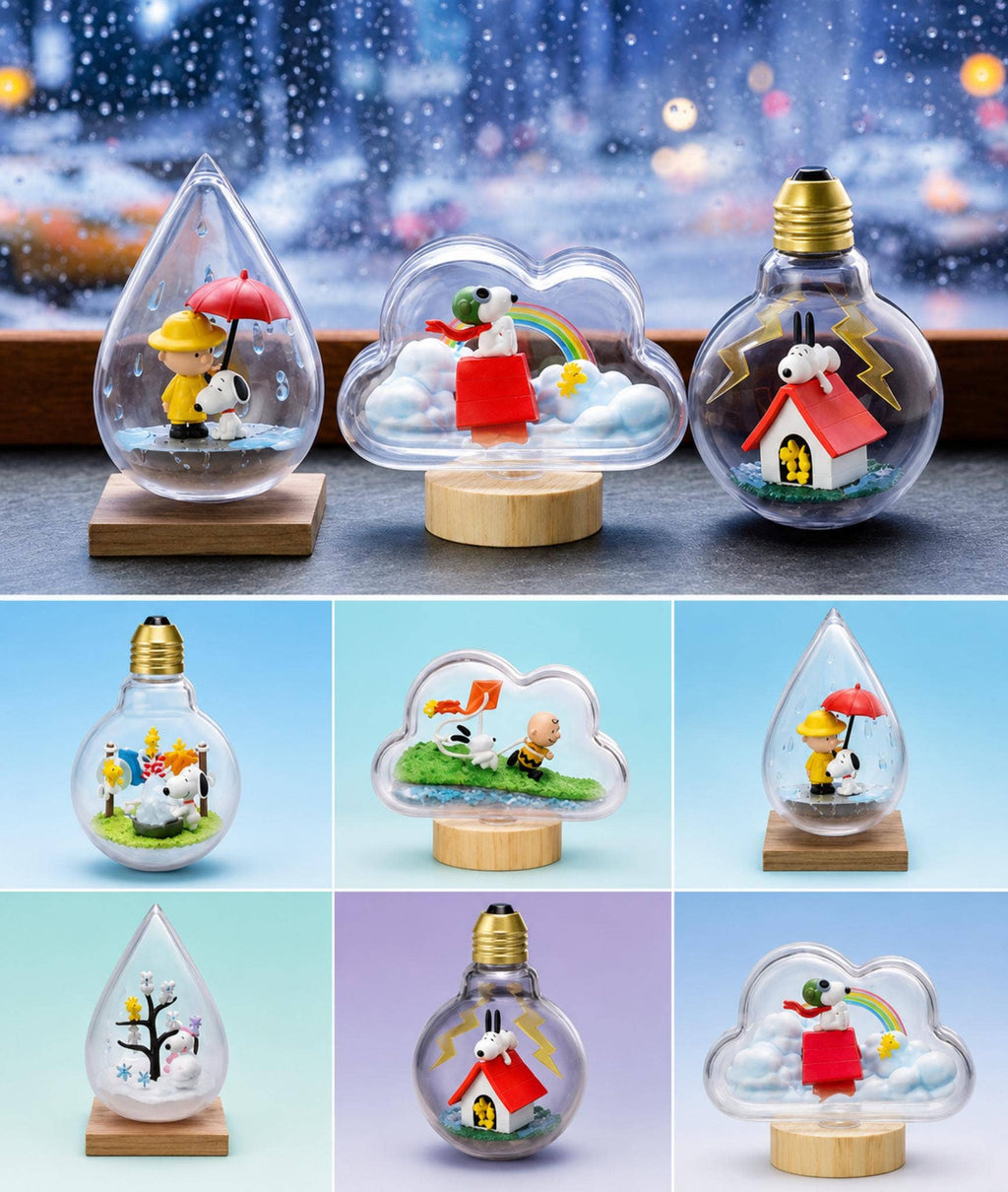 Snoopy Weather Terrarium Blind Box