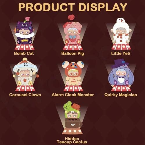 MONBOO MONSTER PARADISE SERIES PLUSH BLIND BOX