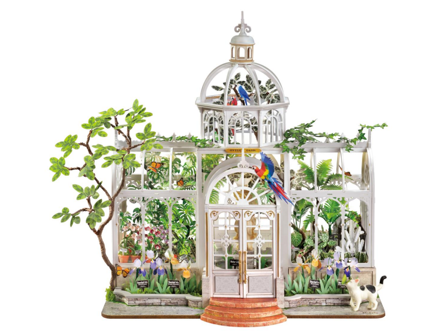Oxygen Oasis Rolife DIY Miniature House DH102