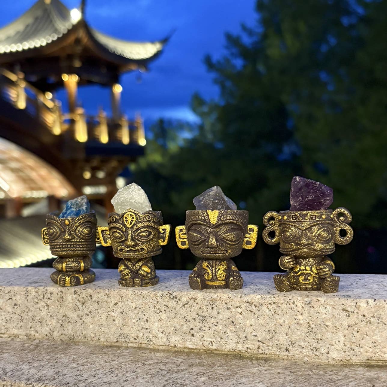 Island Tiki Crystal Blind Box