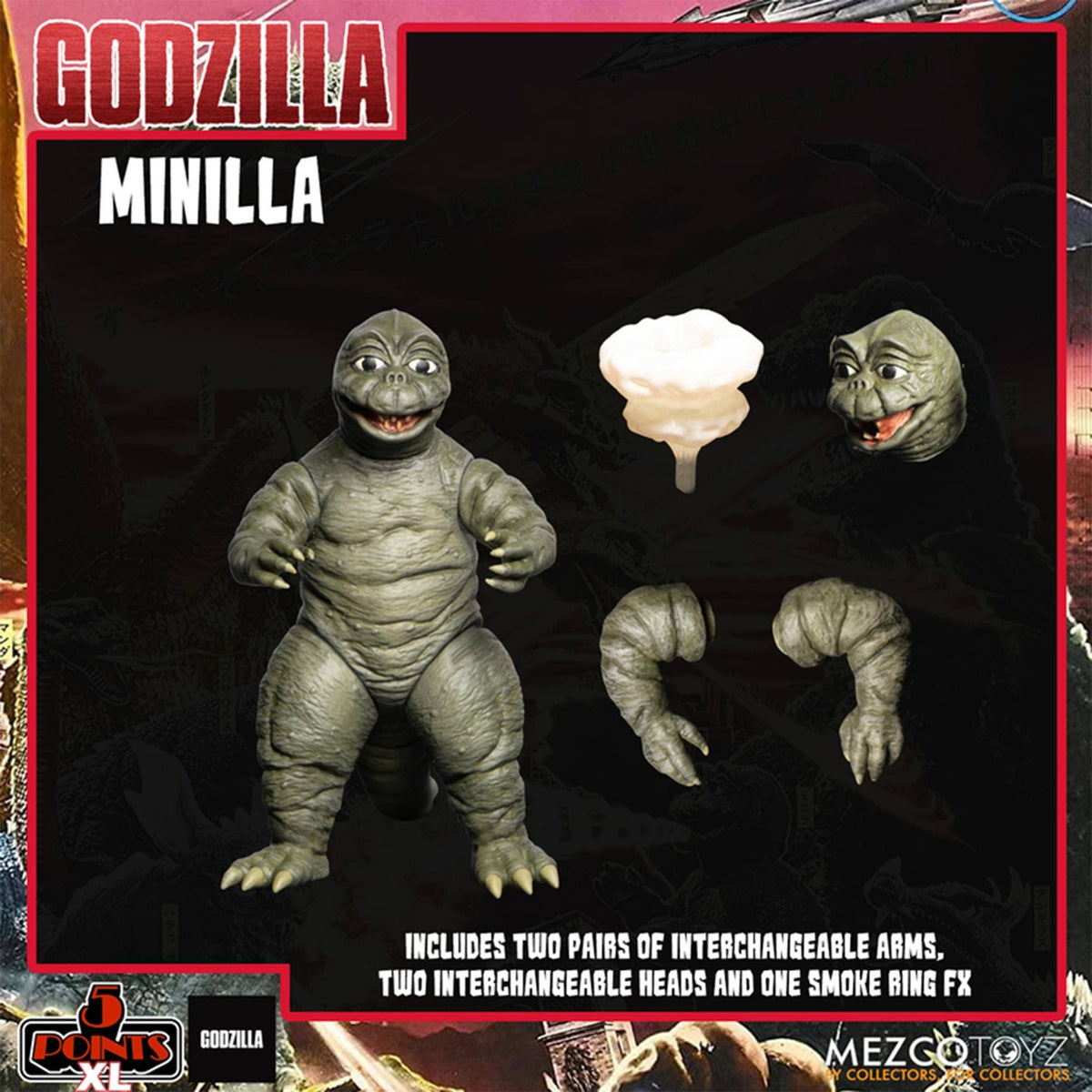 Godzilla Destroy All Monsters 5 Points XL Round 2