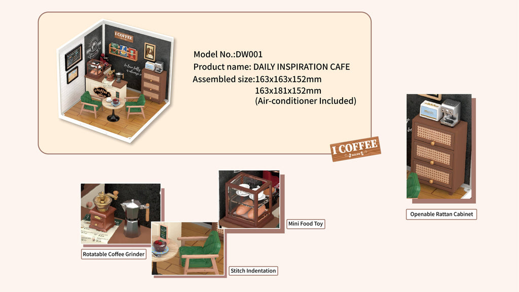Rolife DIY miniature house DW002 ENERGY-SUPPLY STORE